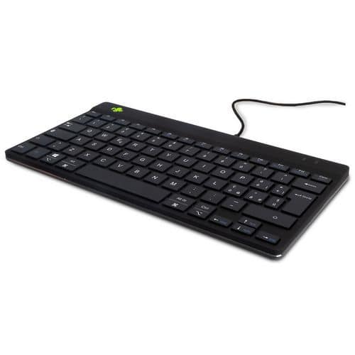 Clavier ergonomique R-Go Compact Break Qwerty (IT) - R-Go Tools