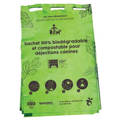 Sachets végétal en liasse - 2000 sachets