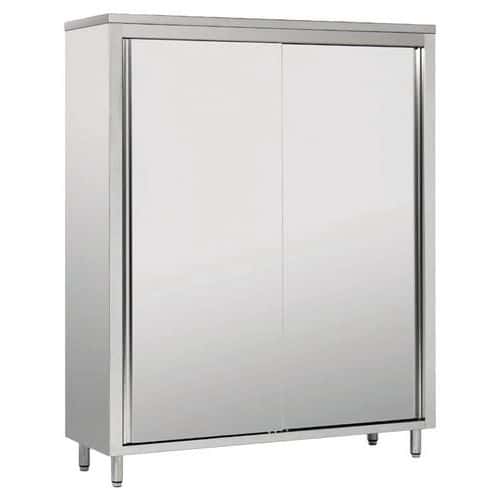 Armoire verticale avec 2 portes coulissantes gamme 600 - Tecnox