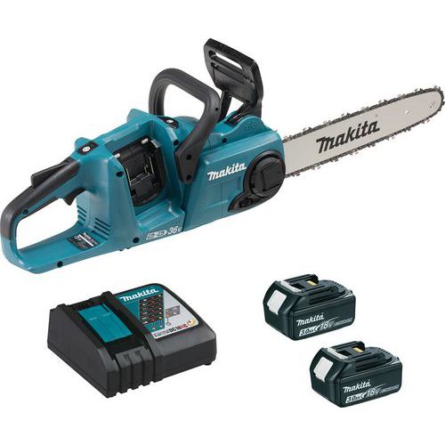 Tronçonneuse 36V 2 x 18 V Li-Ion 35 cm- Makita