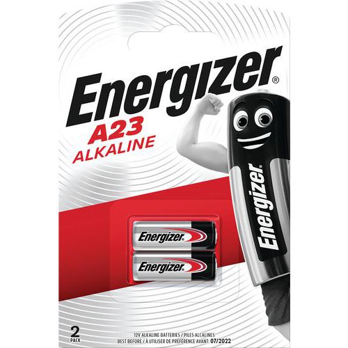 Pile alcaline MN21/A23 pour calculatrice, montre - 2 pièces- Energizer