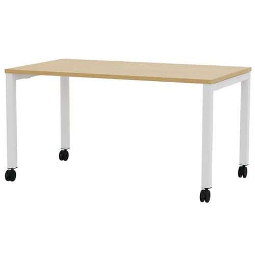 Bureau avec pieds arche mobile Arial - 140x80cm - Eol