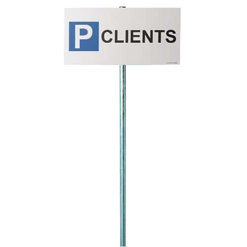 Kit panneau parking - P clients