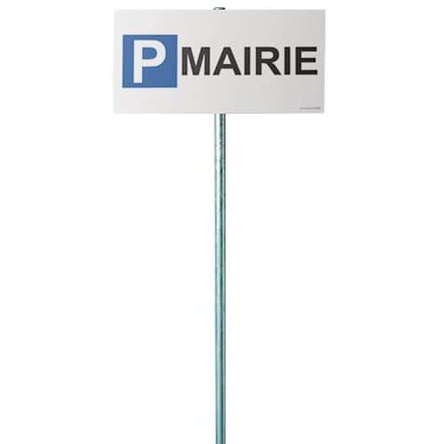 Kit panneau parking - P mairie