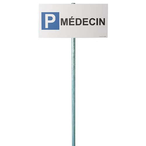 Kit panneau parking - P médecin