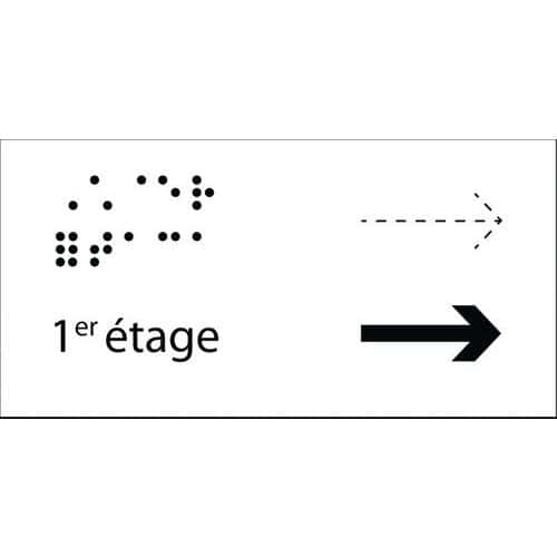 Manchon en braille pour main courante