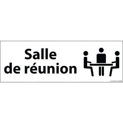 Panneau de porte salle de réunion