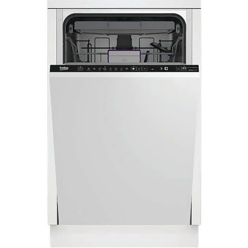 Lave-vaisselle : Tout intégrable : 45 cm : Nombre de couverts : 10 : C - Beko