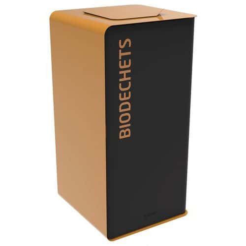 Borne de tri biodéchets Cubatri 2 x 10 L - Rossignol pro