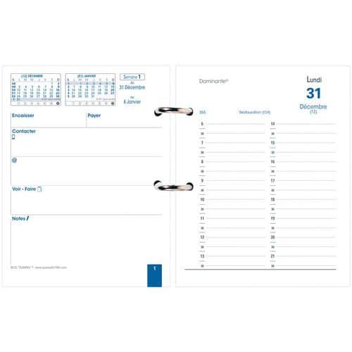 Bloc de bureau Journalier - Bloc Planing - 2025 - Quo Vadis