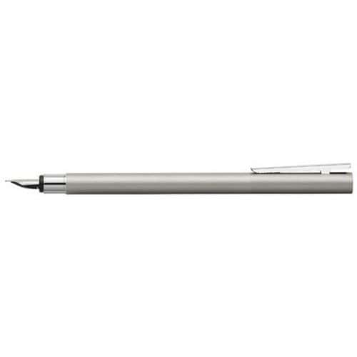 Stylo plume NEO Slim acier inox, mat