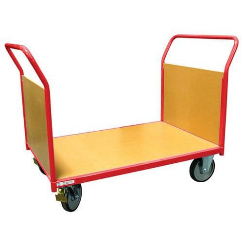 Chariot 2 dossiers bois Force 500 kg roues en rectangle - Fimm