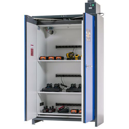 Armoire de sécurité pour batteries lithium-ion ION-PRO-90