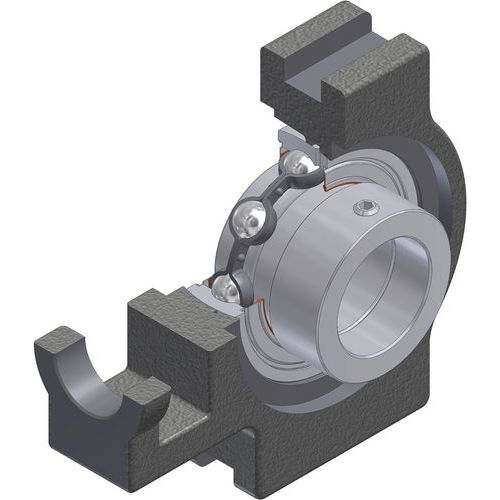 Roulement à billes à Insert en acier inoxydable - série SEST200