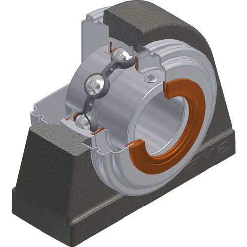 Roulement à billes à Insert en acier inoxydable - série SUCPA200