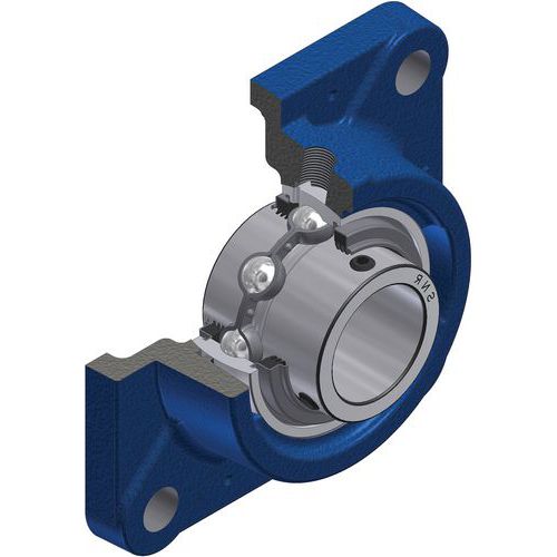 Roulement à billes Insert radial, joint triple lèvre - série UCFCE200