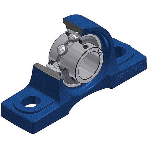 Roulement à billes à Insert radial, joint triple lèvre - série UCP20