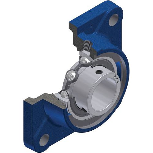 Roulement à billes à Insert radial, vis de fixation - série USFE200