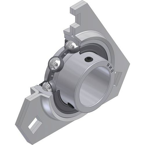 Roulement à billes à Insert radial, vis de fixation - série USPFT200