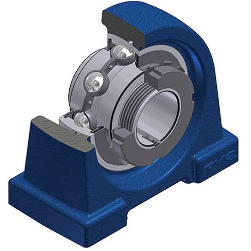 Roulement à billes Insert radial, manchon de serrage - série UKPA200