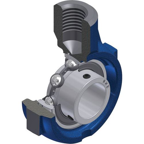 Roulement à billes à Insert radial, vis de fixation - série USEHE200