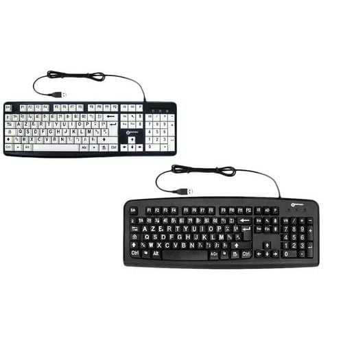 Clavier confort visuel pour ordinateur - Geemarc