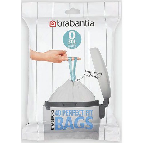 Sac poubelle Code M 30 l Brabantia