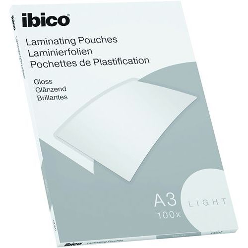 Pochette de plastification A3 - Lot de 100 - Esselte