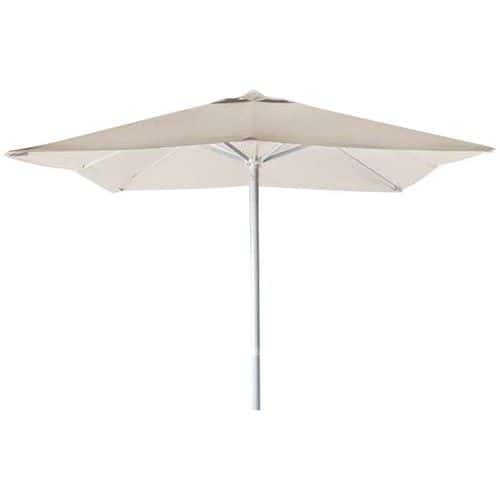 Parasol 2 x 2 m mât alu toile polyester - GARBAR