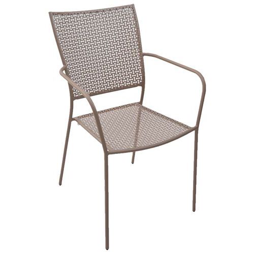 Lot de 4 fauteuils EGEO acier peint - GARBAR