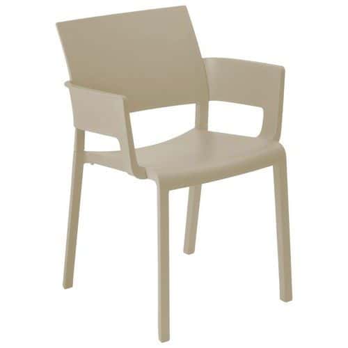 Lot de 2 fauteuils FIONA polypropylène - RESOL