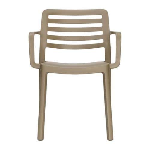 Lot de 4 fauteuils WIND polypropylène - GARBAR