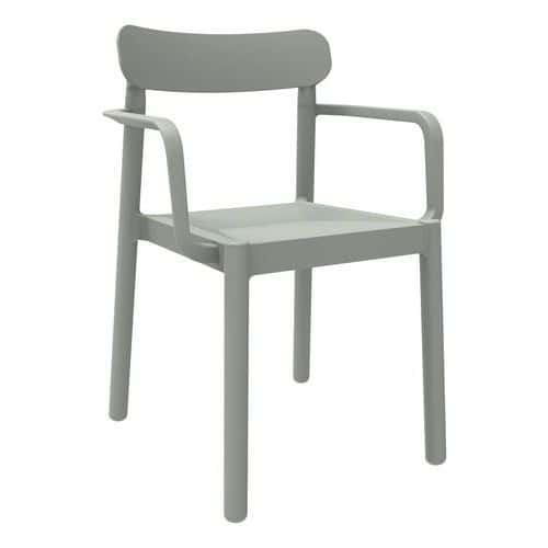 Lot de 4 fauteuils ELBA polypropylène - GARBAR