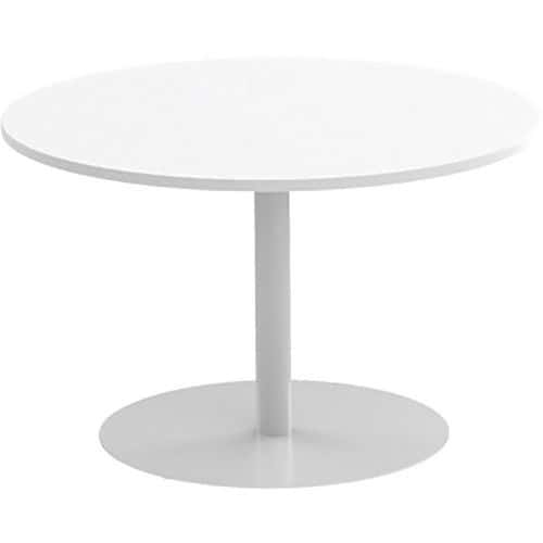 Table de réunion ronde 120cm pied tulipe