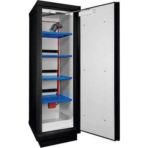 Armoire noire stockage de batteries au lithium - Tout équipée- Trionyx