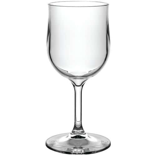 Lot de 6 verres à vin Tulip copolyester - PLASTOREX