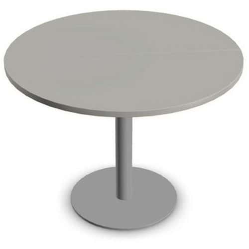 Table ronde gris perle Misao 120 cm - Manutan Expert