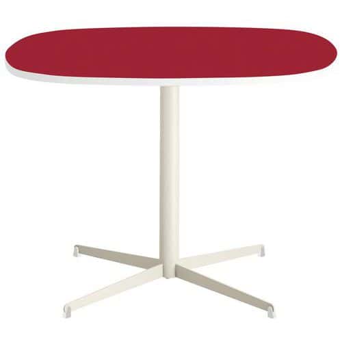 Table TAMARIS carrée bombée 100 x 100 cm Clen