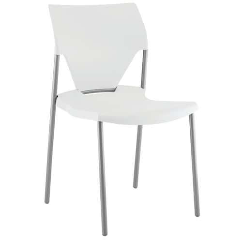 Lot de 3 chaises polypropylène Ioda Sokoa