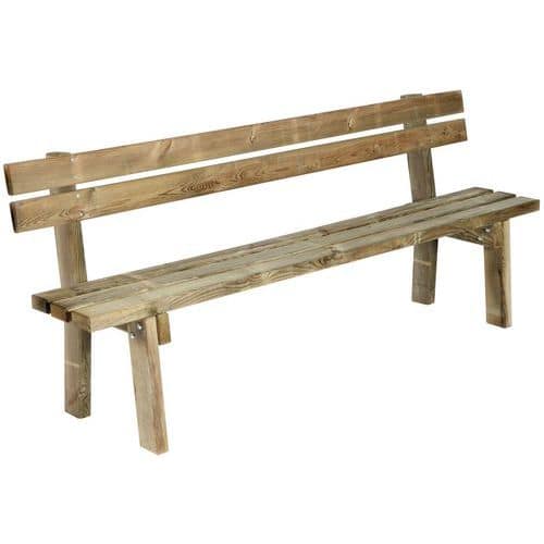 Banc Vercors 2 mètres - bois