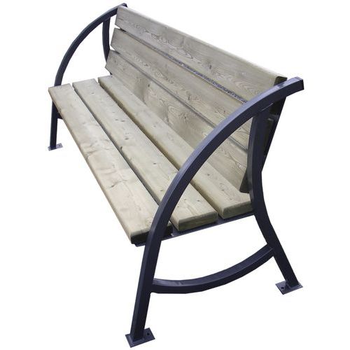 Banc Flamme -  Hauteur: 81 cm