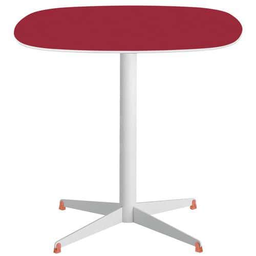 Table TAMARIS carrée bombée 80 x 80 cm Clen