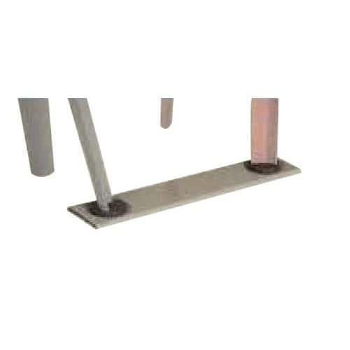 Barre inter-rangée pour chaise Salsa classée au feu M2 Stamp