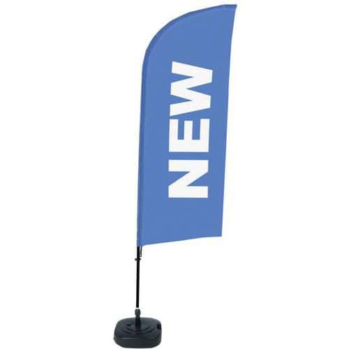 Beach flag base remplissable Nouveau - Anglais - Showdown Displays