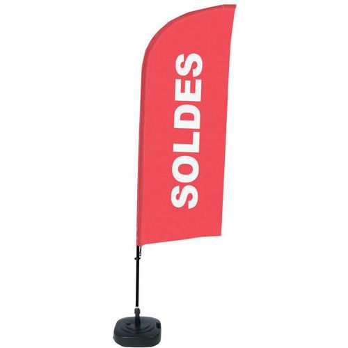 Beach flag base remplissable Soldes - Français - Showdown Displays