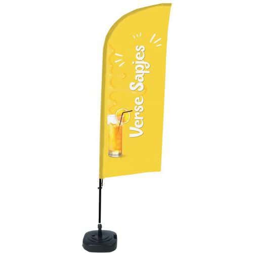 Beachflag base remplissable Jus frais Néerlandais - Showdown Displays