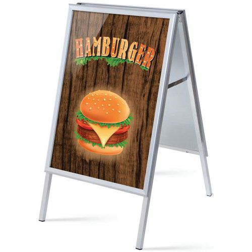 Chevalet complet Hamburger - Anglais - Showdown Displays