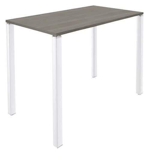 Table de réunion haute 80x80 Lounge 4 pieds Simmob