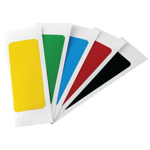 Etiquettes de tri sélectif 5 couleurs Tournus Equipement