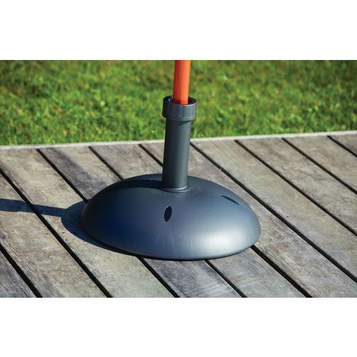 Pied de parasol Béton 20 kg Anthracite Proloisirs